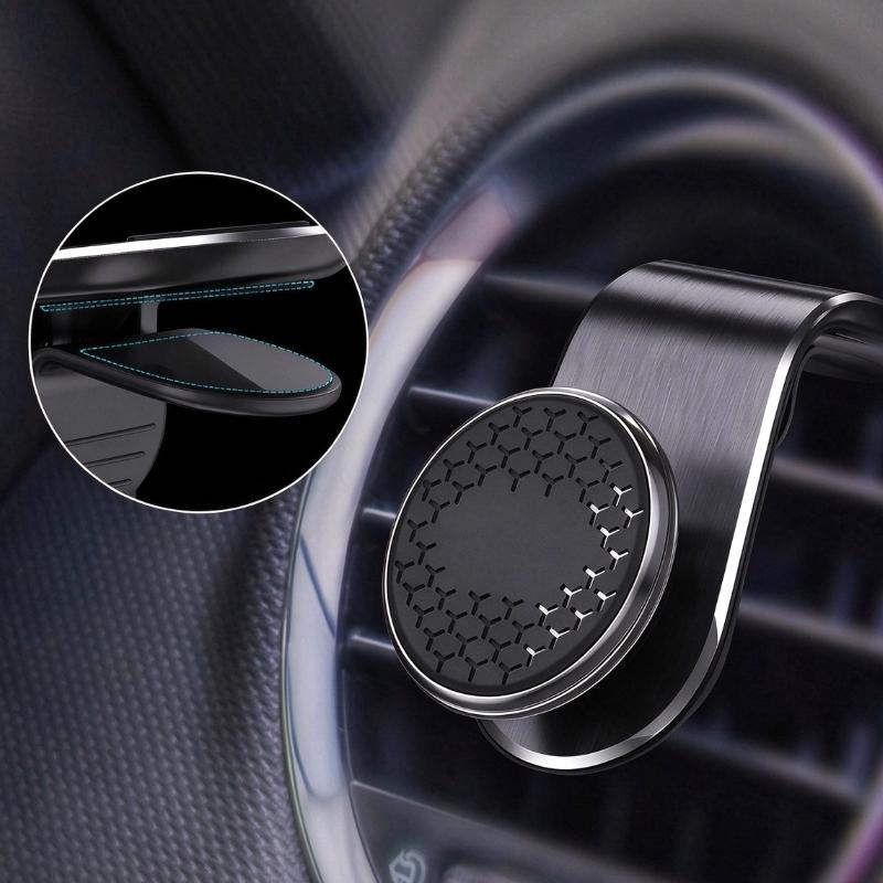 1Pcs Car Air Vent Magnet Mount Support Magnetic Car Phone Holder Gps Phone Holder In Car For Mobile Phone Rotation Bracket