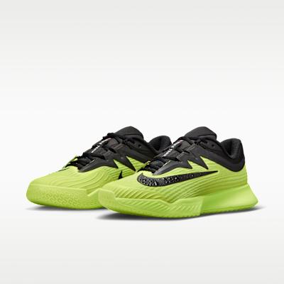 Women's Sneakers Nike Court Air Zoom Vapor Pro 3 HC Light Lemon Twist Black (Women's)