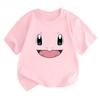 Potdemiel Pikachu Print  Children's T-Shirt, New Summer Style, Casual, Comfortable, and Breathable Children's Top