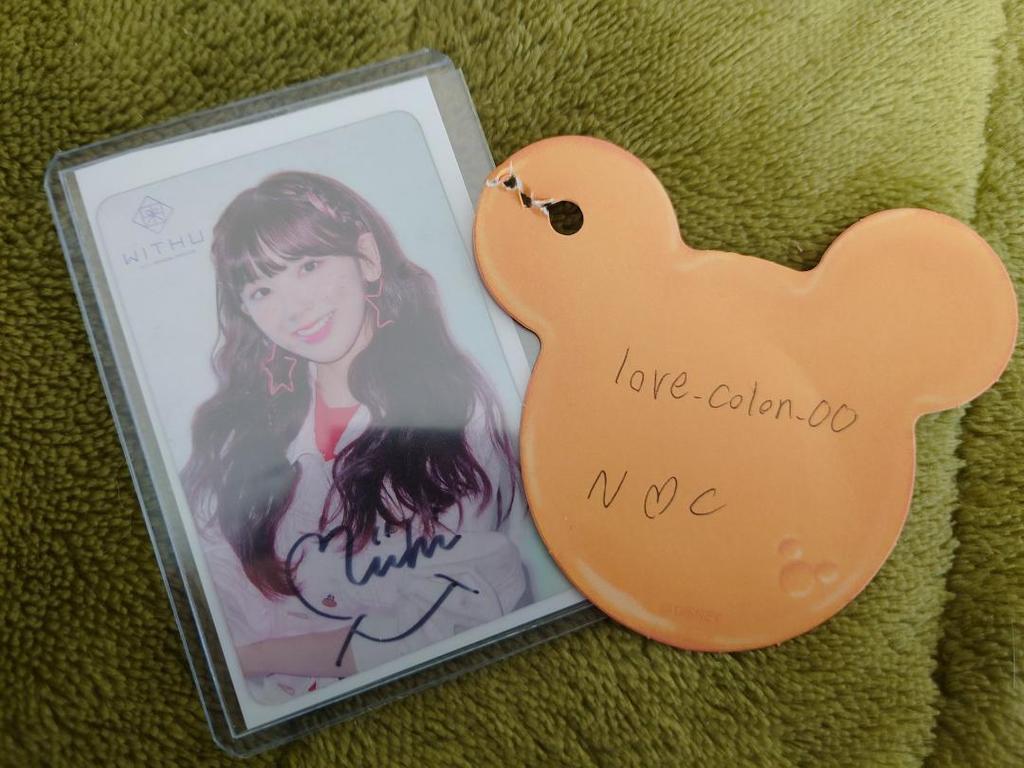 [USED] NiziU Double Membership Benefits Autographed Miihi