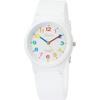 No Q Q [citizen Q Q] Watch Analog Waterproof Urethane Strap Vs20 001 White Multi Color