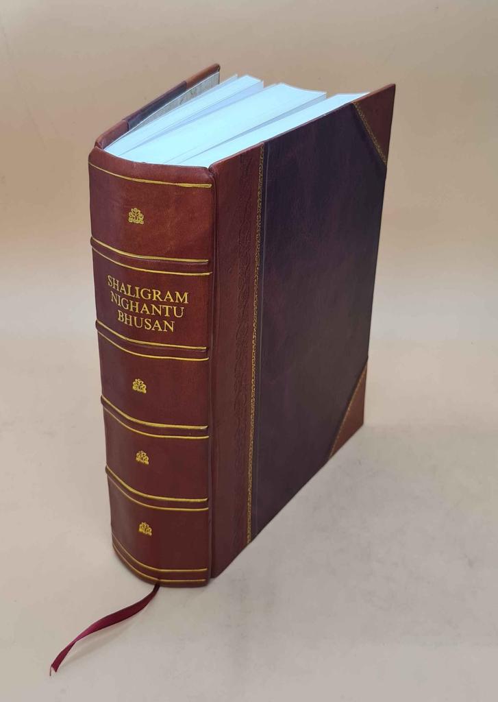 Shaligram Nighantu Bhusan Bhaag 7,8 Volume 7-8 1923 [Leather Bound] by Das,Kshemraj Shrikrishan