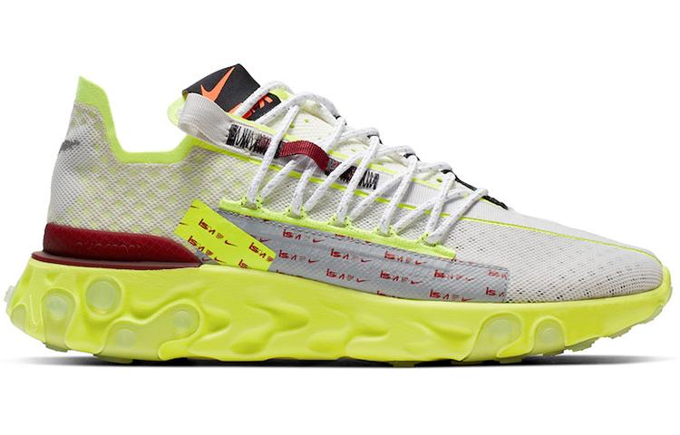 Nike React Runner Ispa Platinum Tint Volt Glow Team Red CT2692-002