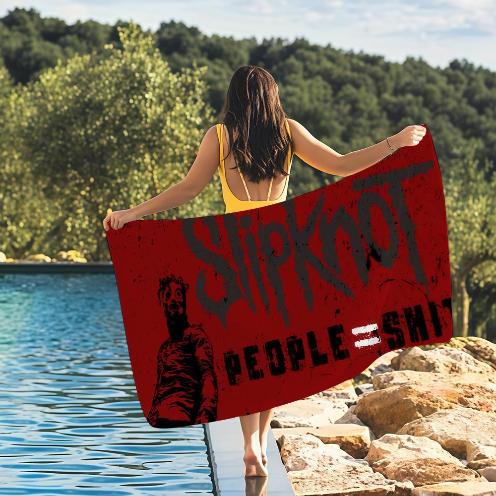 Rocková kapela S-Slipknot Ručník Rychleschnoucí Plážové ručníky Jsou Vhodné Pro Bazény Kempování Jógu A Posilovnu
