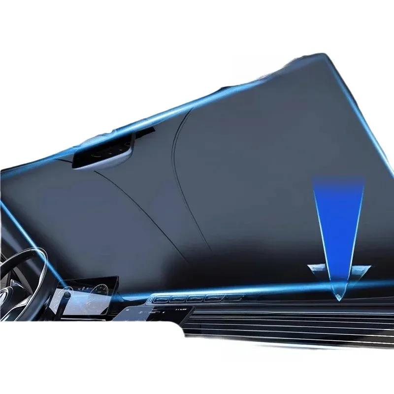 1-Piece Car Front Windshield Sunshade, Summer Sun Protection and Uv Protection Sunshade