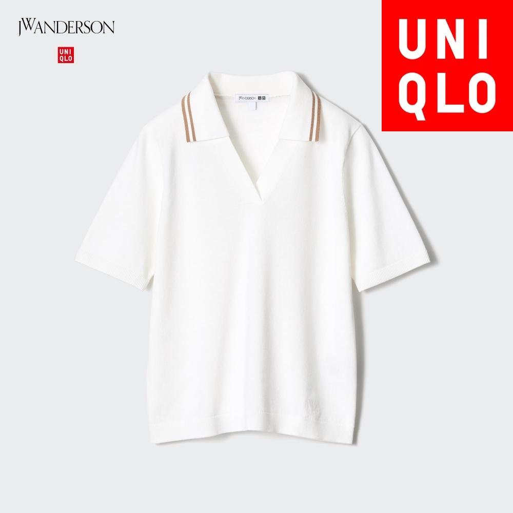 

Свитер-поло UNIQLO с короткими рукавами