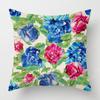 Tropical Plant Pattern Cushion Set Bedroom Cafe Decor Ins Style Living Room Sofa Pillow Set Throw Pillowcase 40X40Cm 45X45Cm