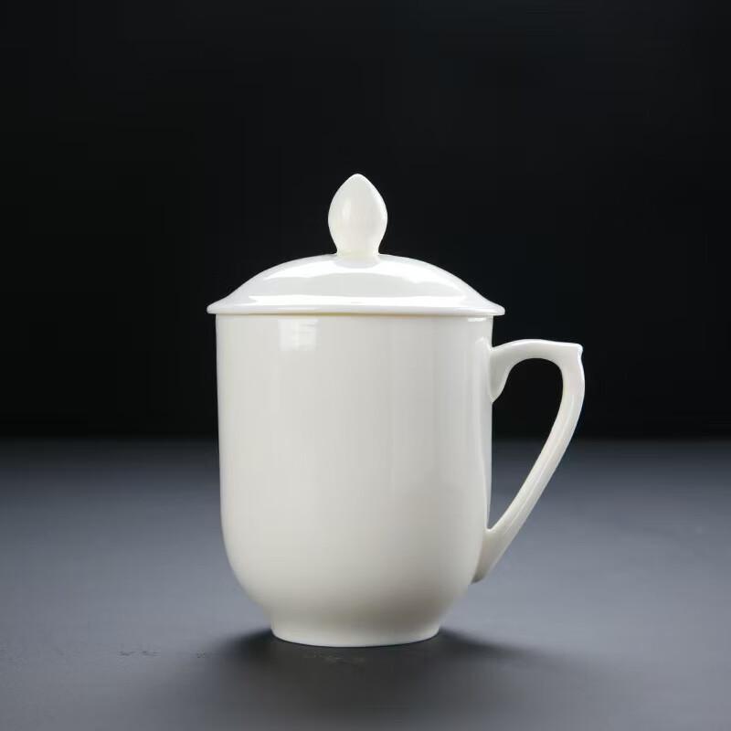 

Set of 8 Ceramic Teacups with Lids and Handles