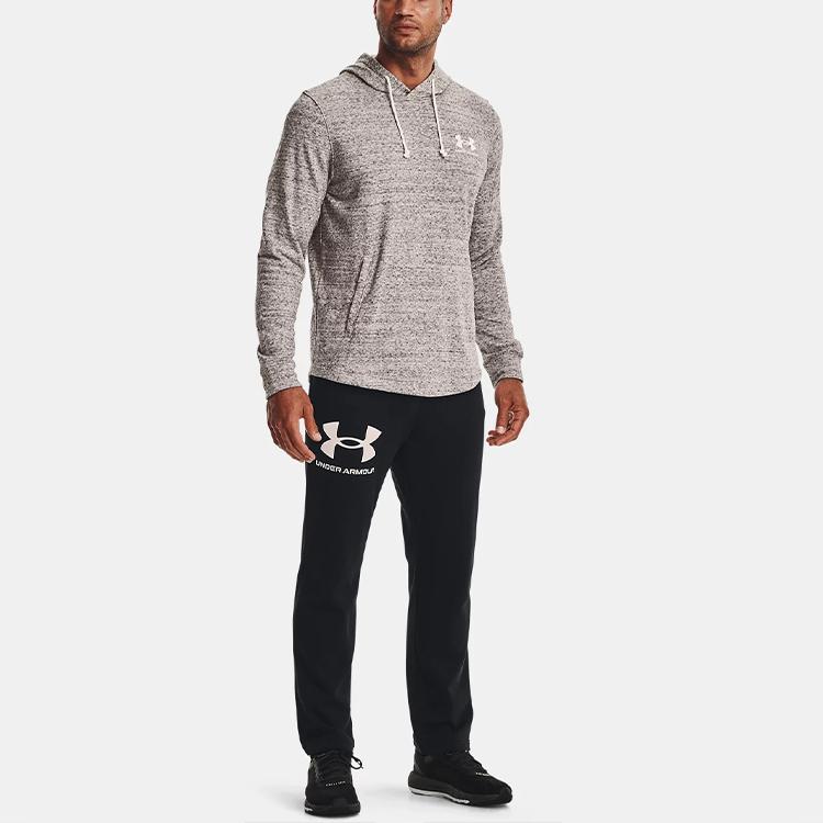 Under Armour Rival Terry Training Hoodie Men hoodies Agate-White 1370401-112