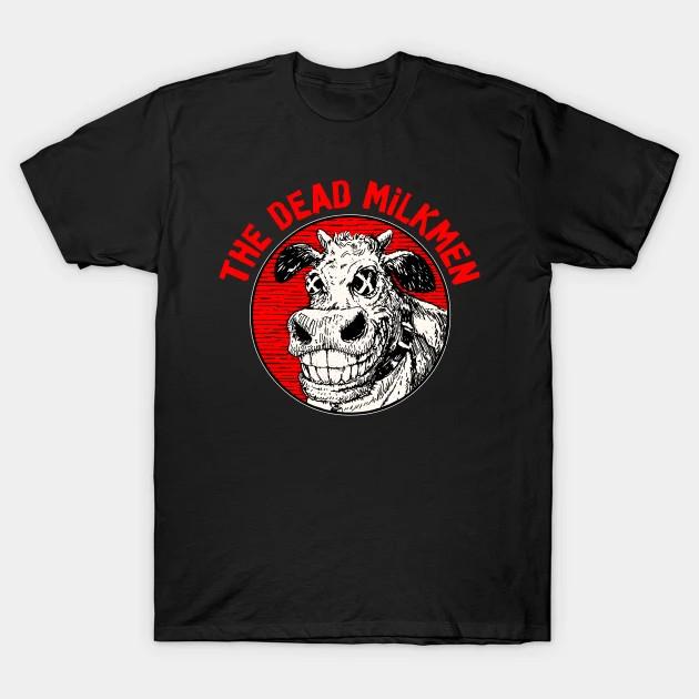 The Dead Milkmen - The Dead Milkmen Band Black All Size T-Shirt AL617 Unisex T-Shirt S