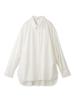 Emi Oversized 13WFB231084 Women's Shirt, White,