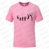 Fashion T-Shirts Male Tshirts Men Summer Tee Shirt Women Basketball Evolution Top Tees Casual Fashion Boy Brand Tee Clothing