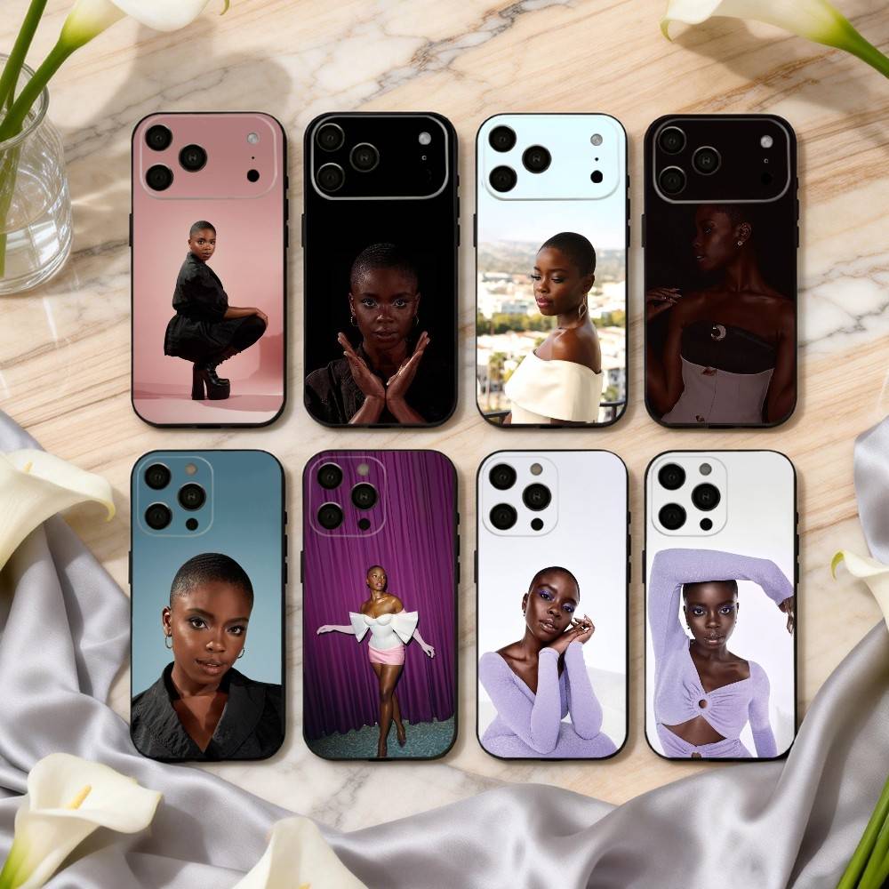 Radiant J-Joy S-Sunday Actress Phone Case Silicone Soft For IPhone 17pro 16 15 14 13 12 11 X XR Plus Pro Max Plus