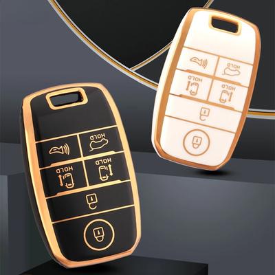 6 Tlačítek TPU Pouzdro na Klíčenku pro Auto Fob pro Kia New Sedona Grand Carnival Snugly Sorento L580 Kia Doule Carnival Příslušenství