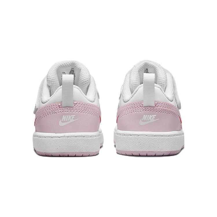 Nike Court Borough Low 2 SE Women's Kids' Lifestyle Sneakers White Pink Foam DQ0493-100
