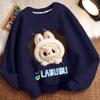 Children's Fashion Sweatshirts for Spring and Autumn, Long-sleeved Loose Sweatshirts for Boys and Girls