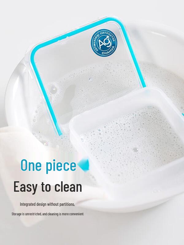 Camellia Antibacterial Fridge Food Storage Box, 1050ML