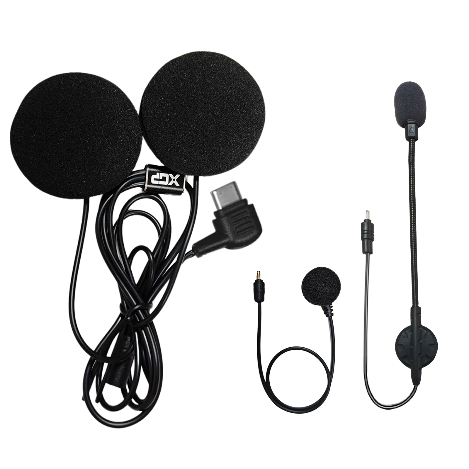 

XGPMOTO X10 Dedicated Accessory Motorcycle Intercom Hi-Fi Speaker Intercom Parts Earphone Microphone