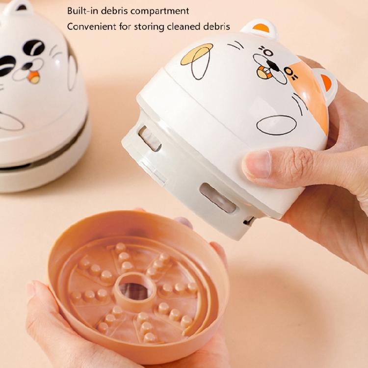Small Desktop Vacuum Cleaner Desk Vacuum Cleaner Desk Vacuum Sweeper for Cleaning Waste Crumb Accessories