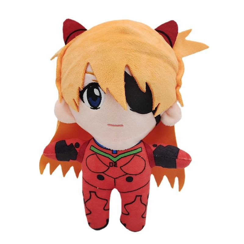 Evangelion Ayanami Rei & Asuka Plush Doll 20cm - 100g