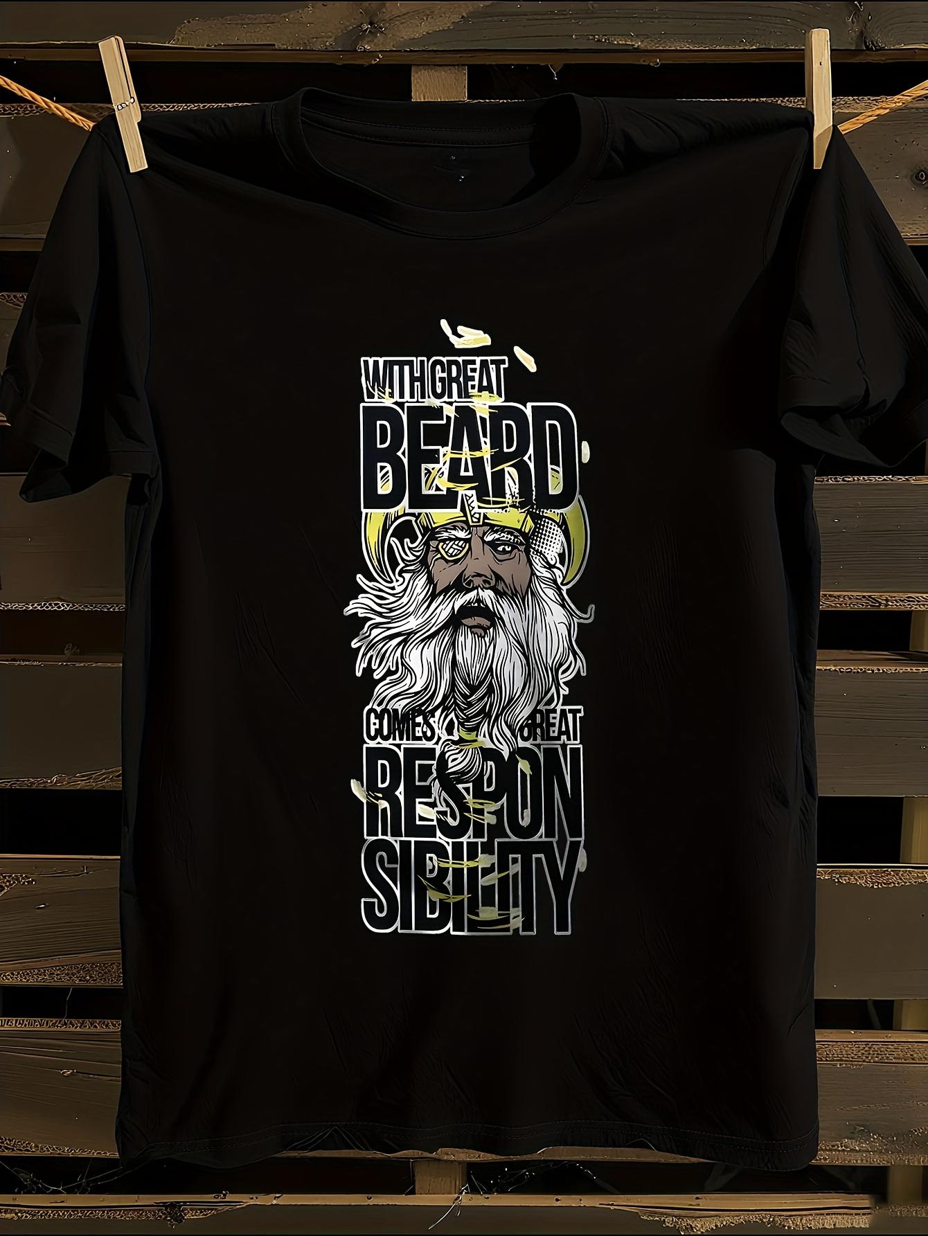 Funny with Great Beard Comes Great Responsibility Graph... XL