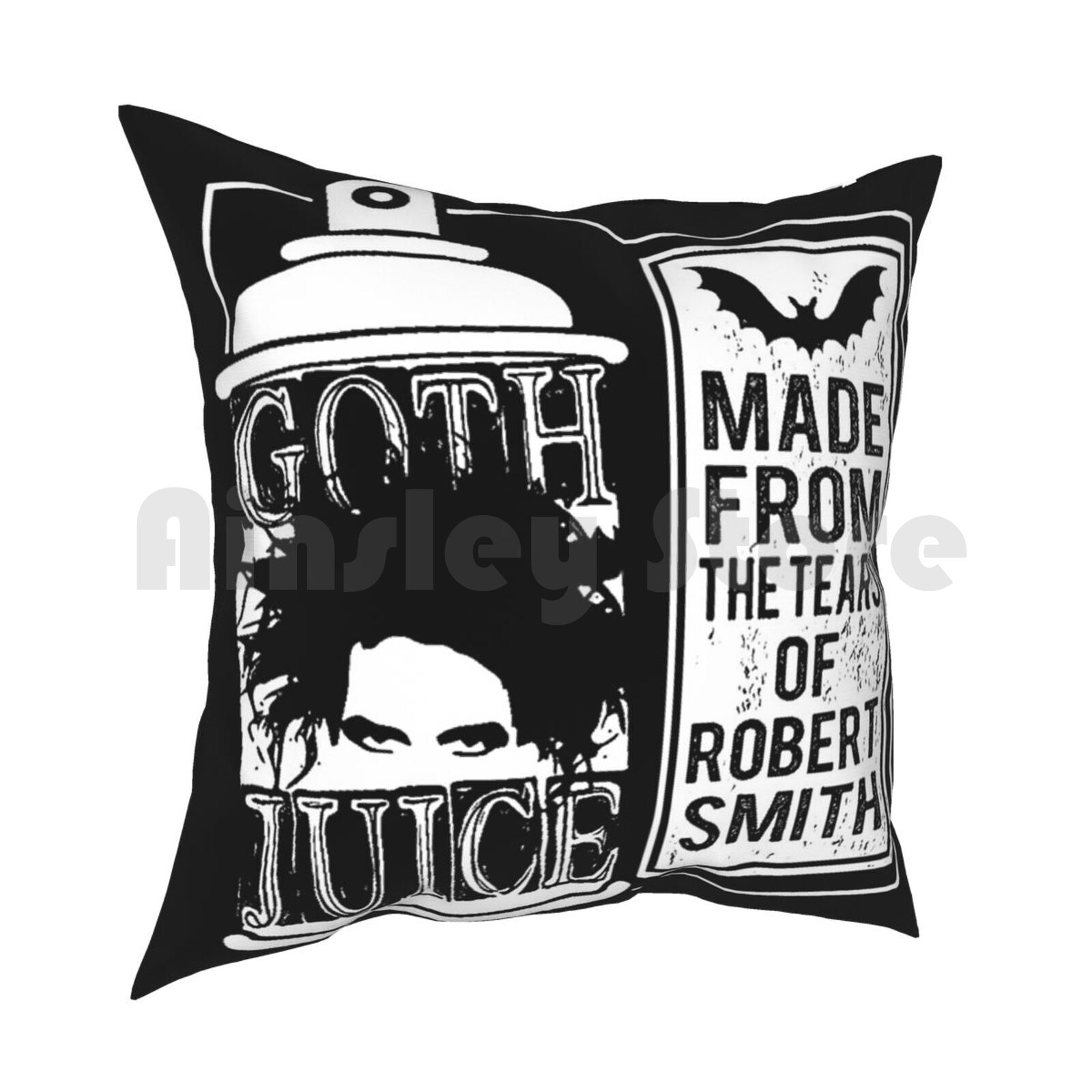 Goth Juice Pillow Case Printed Home Soft Throw Pillow Goth Goth Juice Funny Cure Parody Emo Hairspray Music Punk New 30cmx30cm