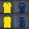 Nieuwe Brazilië team Brazilië Wereldbeker sportkleding nationaal team shirt op maat kort-mouw t-shirt grensoverschrijdende levering maatwerk
