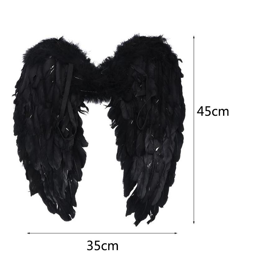 Black Angel Can Be Used for Parties, Masquerade, Dress Yourself Beautifully.