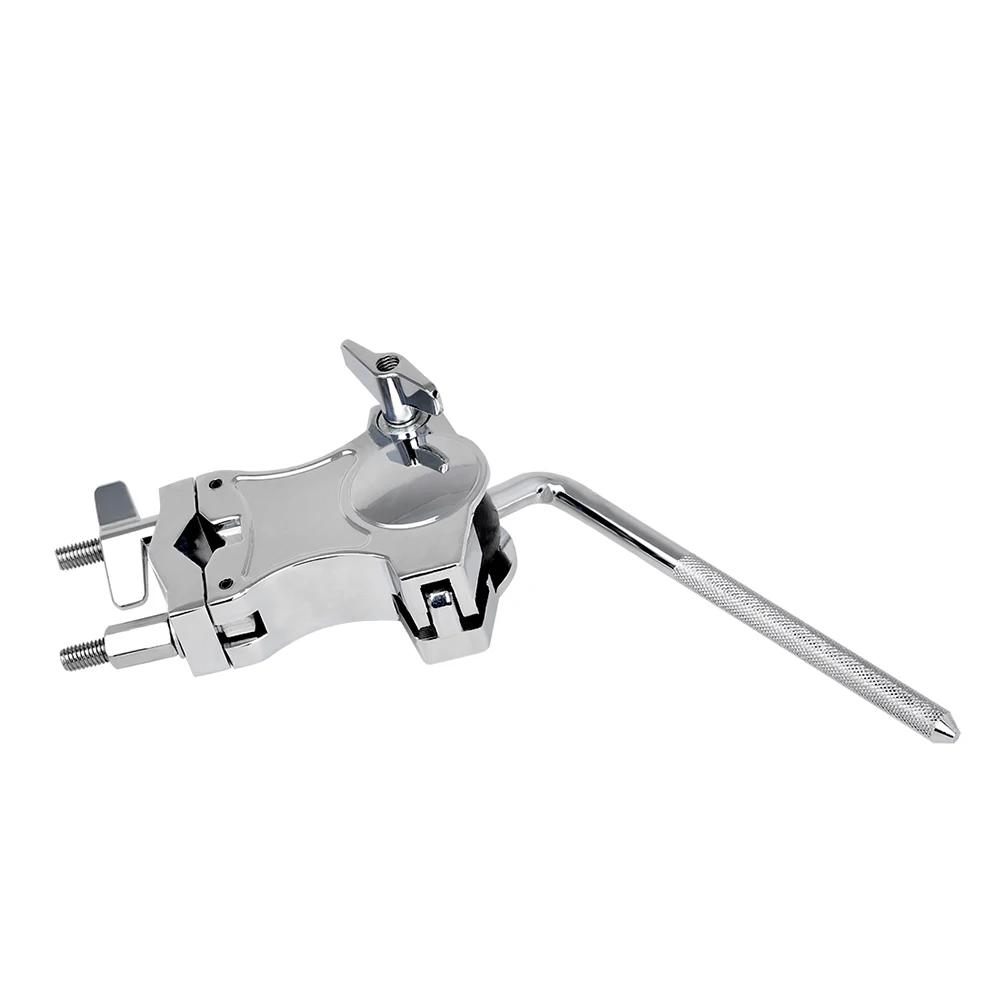 Drum Clamp Zinc Alloy Clip Drum Stand Sort Tool Reorganize Drum Clamp Silver Percussion Musical Instrument Parts & Accessories