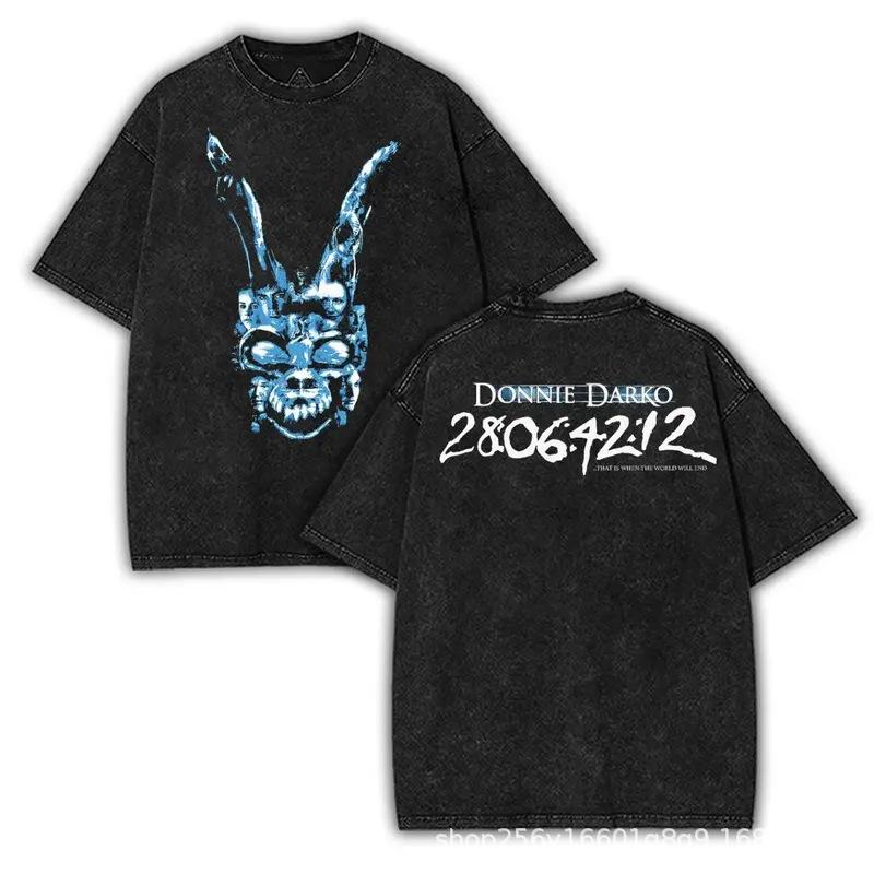 Strk Theme Eonn Short Sleeve O Heavy Rt Washed D Movie Ievimo Retro T-Shirt H S