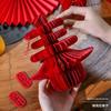 WTEMPO New Year's Day Decorative Wall Hanging Lantern Spring Chinese Style Living Room Scene Decoration Spring Festival Hanging Decoration Supplies