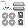 Hepa Filter Main Side Brush Spare Parts For Midea V12 Pro Sweeping Robot Vacuum Cleaner Dust Bag Mop Pad Home Accessories
