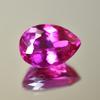 Natural Pink Sapphire 11ct Pear Cut Certified Loose Gemstone
