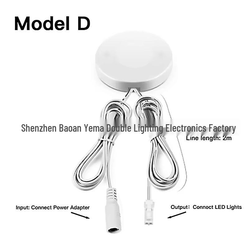 Wood Partition Sensor Switch: Touch & Motion Activated Controller