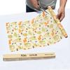 Reusable Beeswax Food Wraps Roll Eco Friendly Washable Food Grade Packaging Cloth