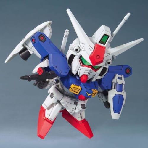 BANDAI SPIRITS SD Gundam BB Senshi 193 Gundam Prototype Unit 1 Full Burnern RX-78 GP-01FB Pre-Colored Plastic Model