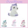 Cute Resin Mini Unicorn Decorative Figures Ideal For Terrariums And Moss Micro Landscapes