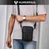 Humerpaul New Men Bags First Layer Cowhide Shoulder Bag Retro Messenger Bag Multi-function Tool Storage Bag Sports Waist Bag
