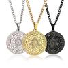 Catholic Amulet Seven Archangels Necklace Pendant Vintage Protect Charm Talisman Powerful Wealth Success Health Lucky Jewelry Unisex Men Women Alloy