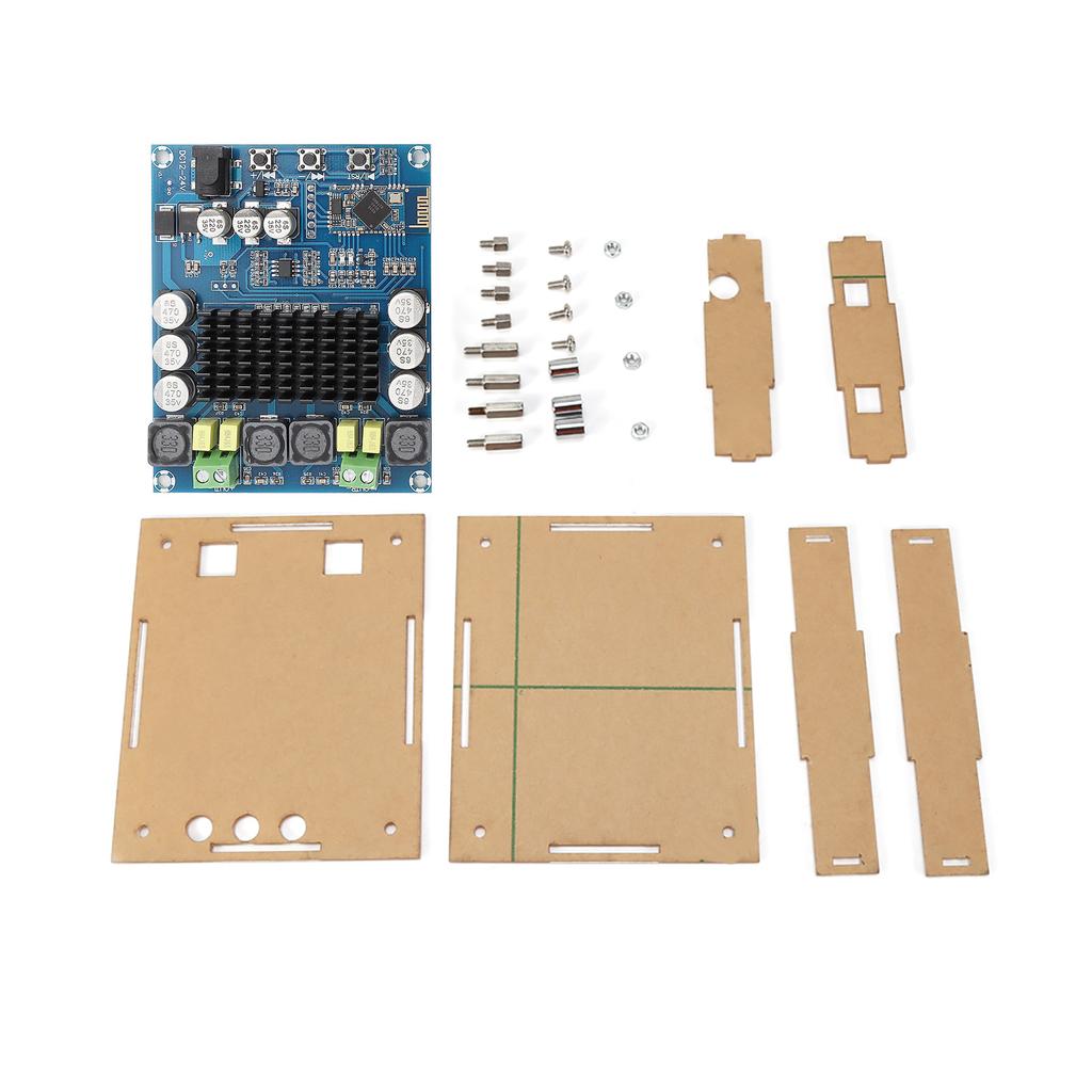 TPA3116D2 Bluetooth 4.0 Dual Channel 120W+120W Digital Audio Amplifier Board with Acrylic Case