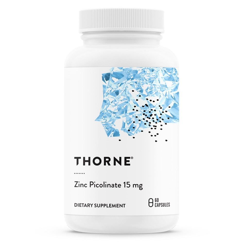Thorne Research Zinc Picolinate 15mg Capsules 60 Tablets 1 pcs