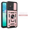 For Xiaomi Redmi 12C Case Redmi 12C 4G Cover Redmi 11A Magnetic Ring Holder Armor Phone Case Slide Camera Protect Back Cover