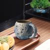 Space-Themed Coffee Cups with Ergonomic Handle Dishwasher Safe Space Embossed Planet Mugs Solar System Planet Mugs