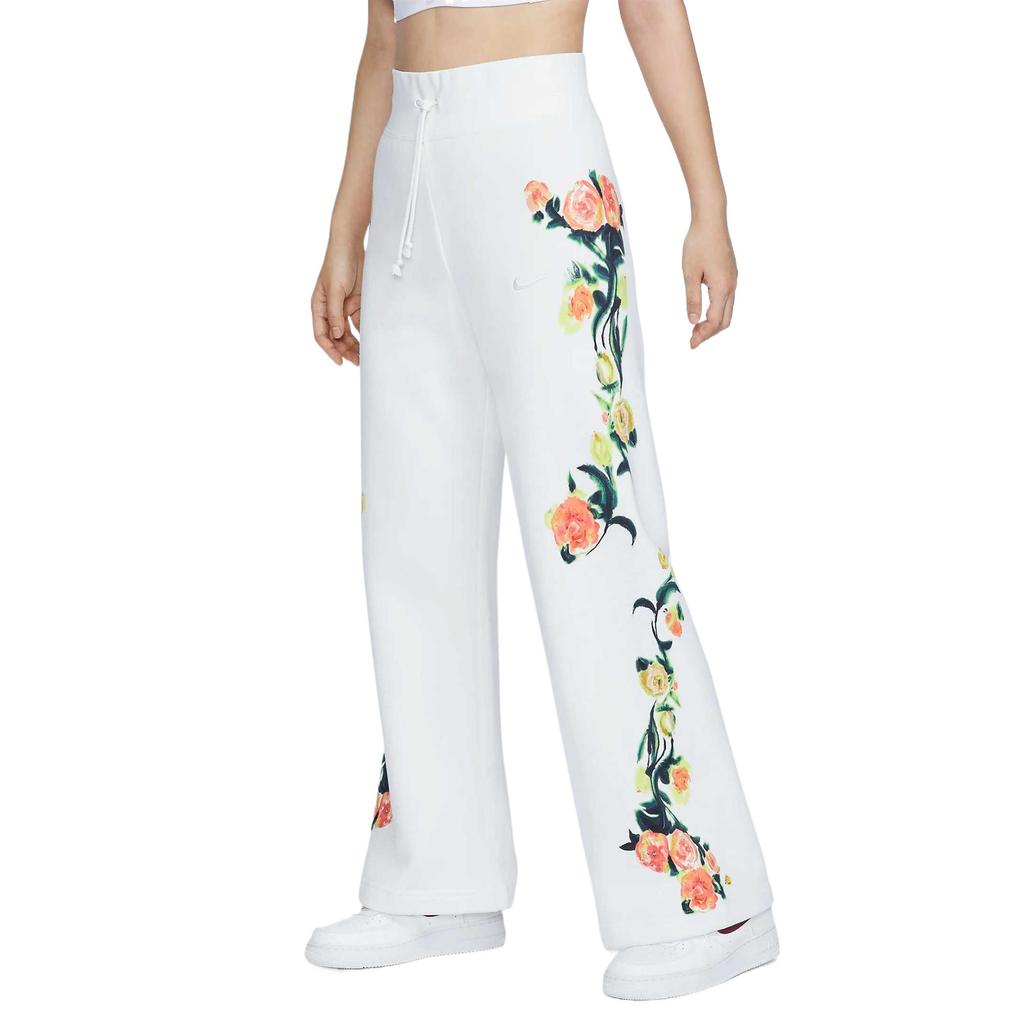 Nike Bequeme lässige Schnür-Stricksporthose Damenunterteile Weiß HF4693-133