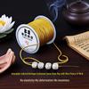 Buddhist Prayer Beads Wear-Resistant Jade Beading Cord for Bracelets and Disc Bead Stringing