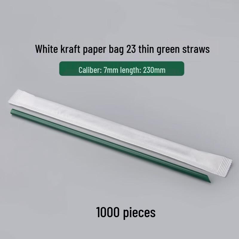 Individually Wrapped Disposable Plastic Drinking Straws