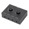 4 Ports 3.5mm Stereo Passive Switcher 1 In 4 Out 4 In 1 Out Converter for MP3 Headphones
