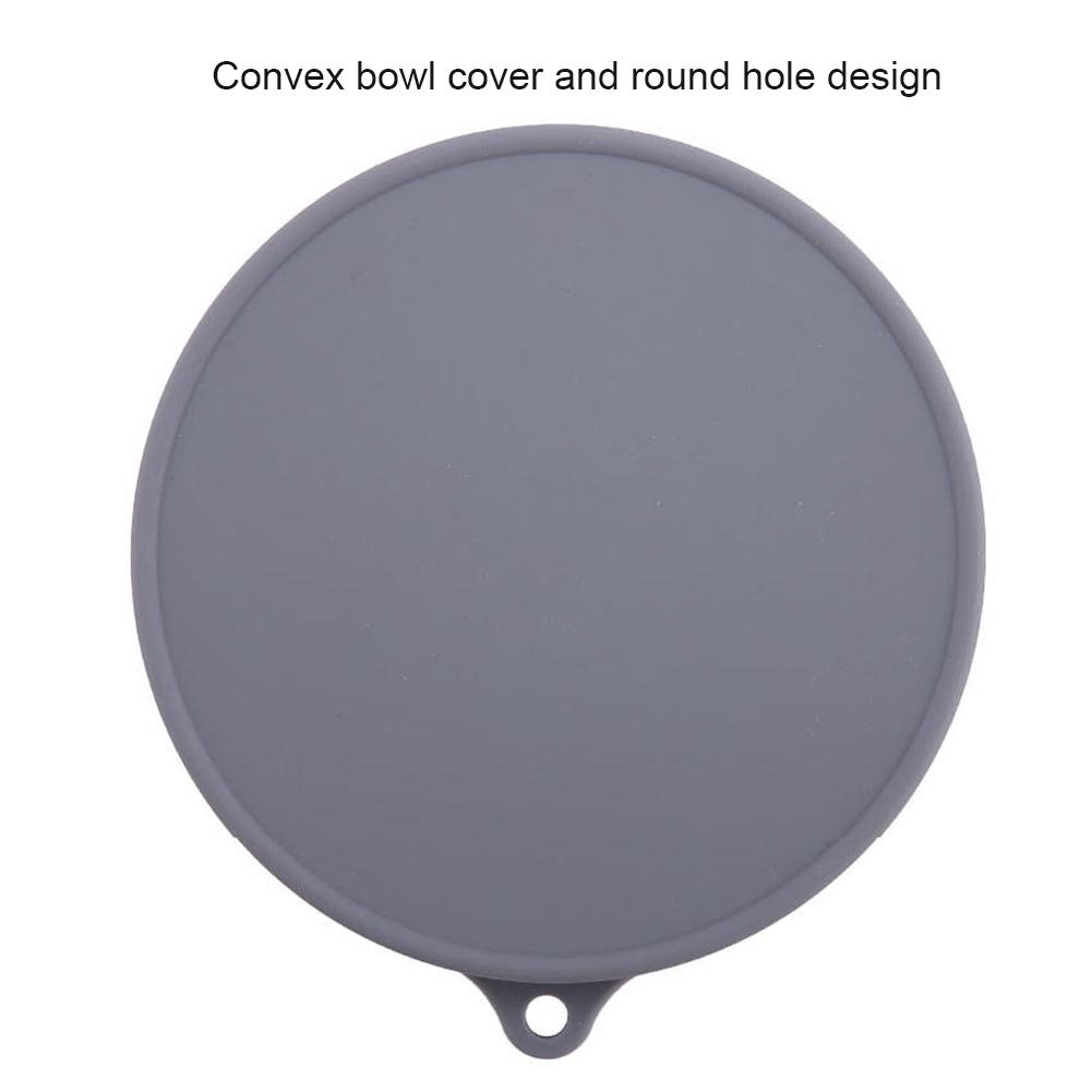 1L Portable Collapsible Silicone Bowl with Lid Food Storage Containers for Outdoor Camping Travel HikingPink