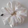 Voor Pearl Satin Scrunchie_Large_Light Ivory