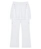 LUVISTRUE Py Rivet Skirt Pants(White)
